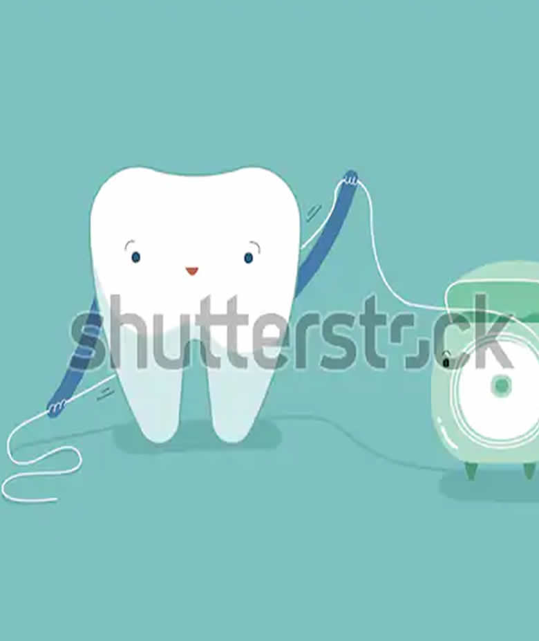 Diş ipi kullanımı